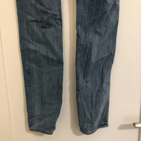 3/$25 ❥ Hudson Size 27 Skinny Mid-Rise Distressed Medium Mid Wash Blue Jeans - Picture 8 of 13
